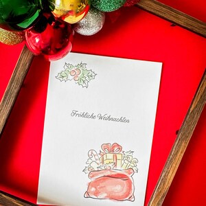 Fröhliche Weihnachten - Weihnachtskarte