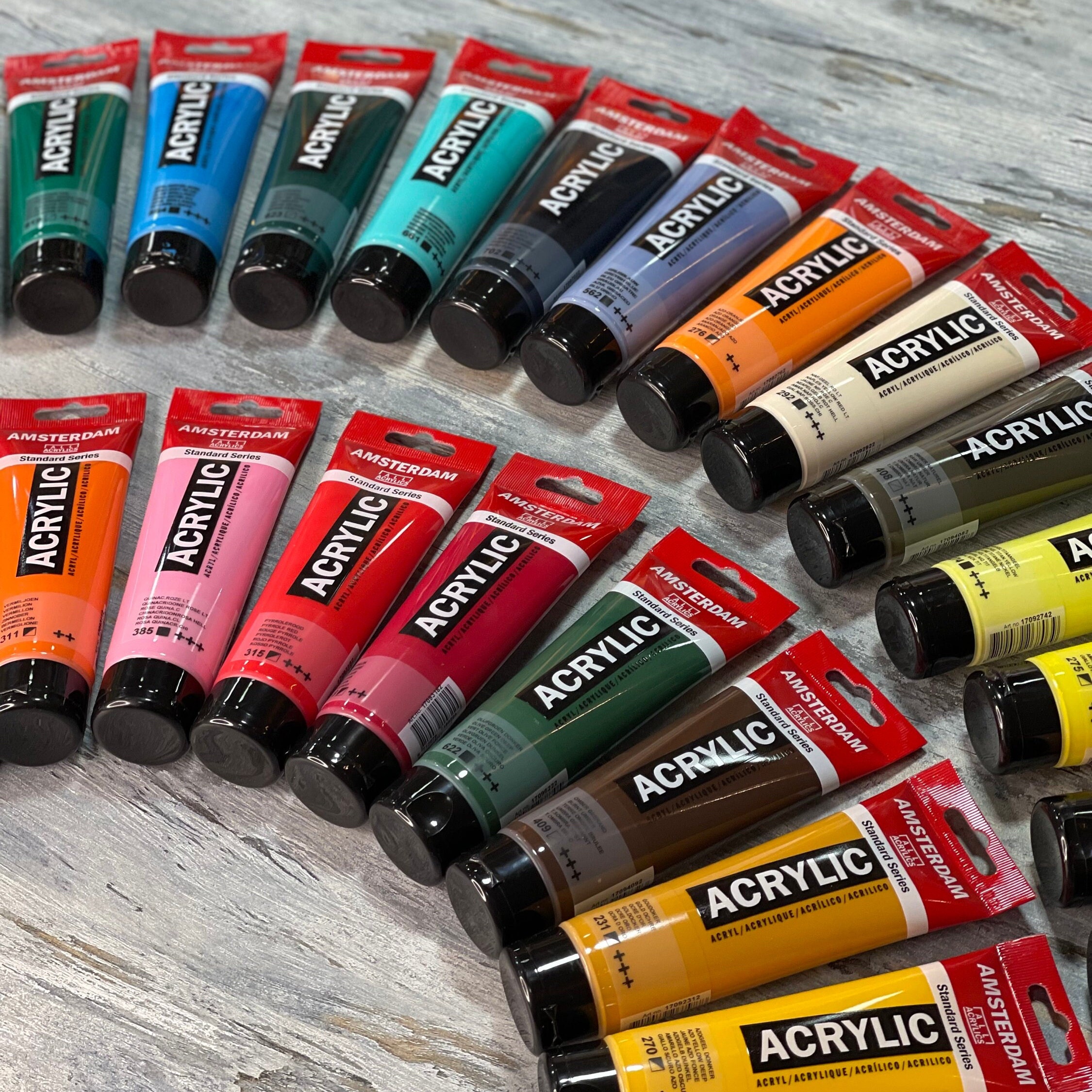  Magicfly Airbrush Paint, 16 Colors Acrylic Airbrush