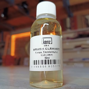 Kenz 051 Brush Cleaner 90 ml, paint brush cleaner, makeup brushes, oil paint, acrylic paint, watercolor paint