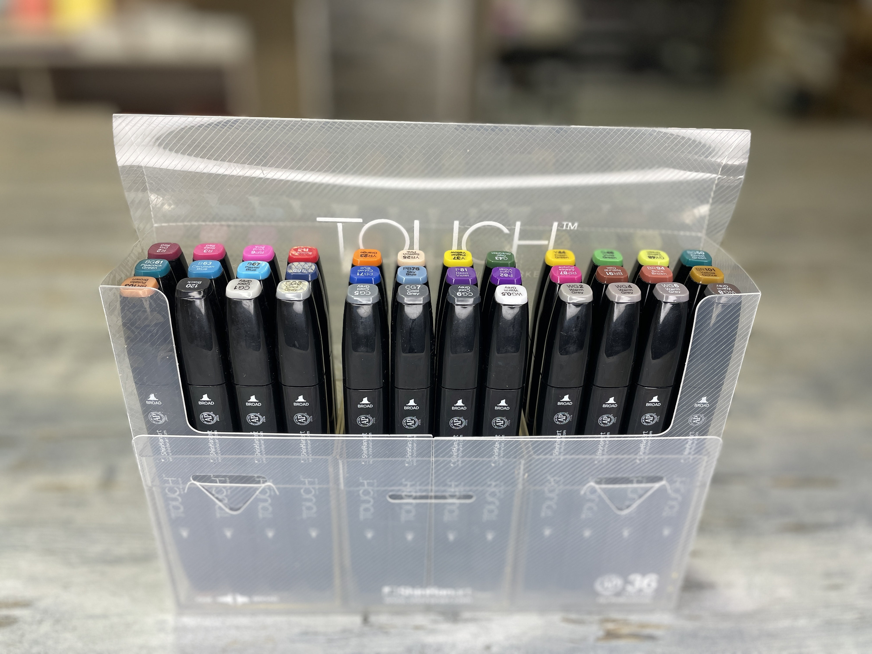 Shinhan Touch Twin 12 Brush Marker Set Skin Tones