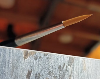 ダヴィンチ ノヴァ シリーズ 1670 油絵筆、丸型合成繊維、サイズ 8 (1670-8)