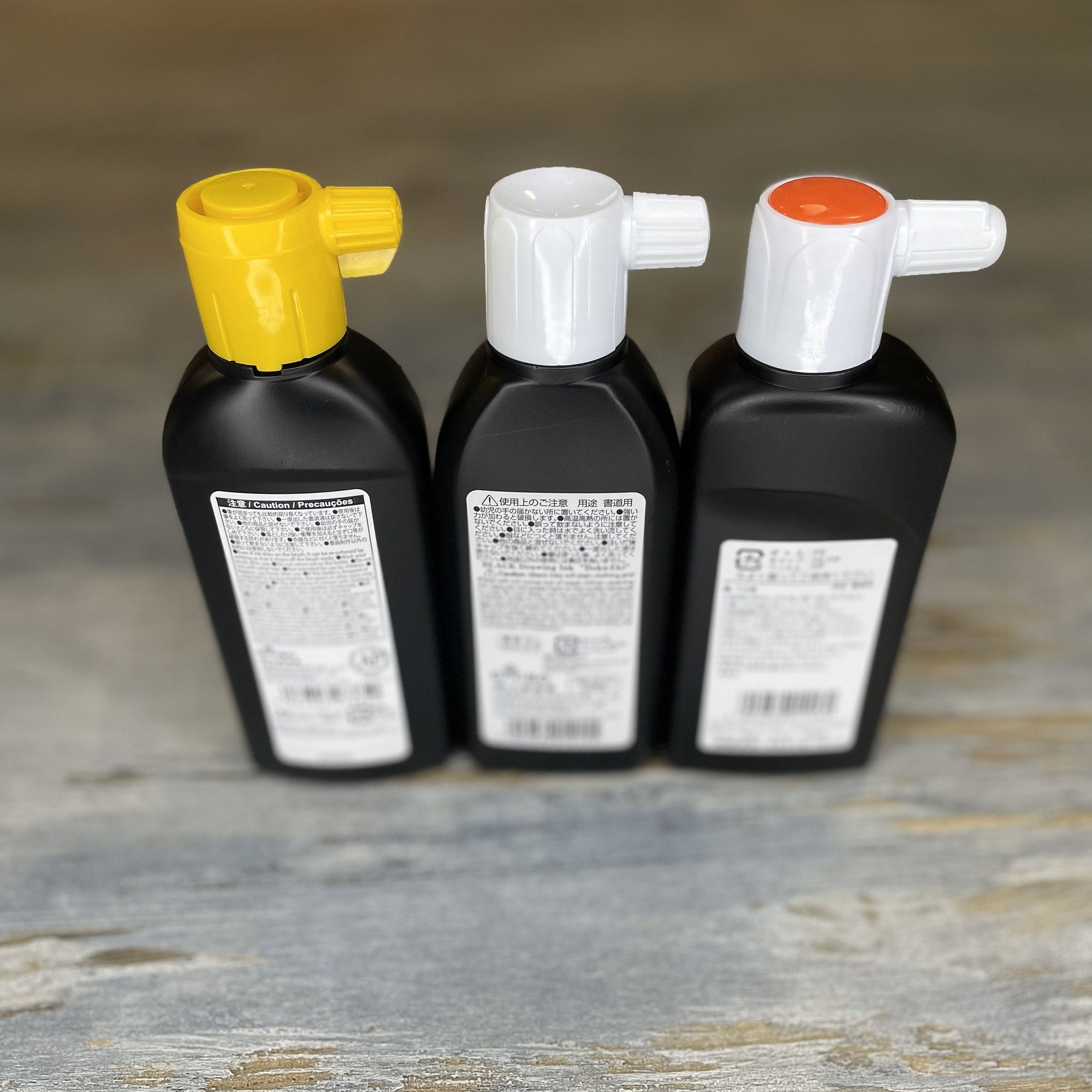 Daiso Sumi Drawing Ink Calligraphy Ink 180ml No.17, No.28, Bokuundo