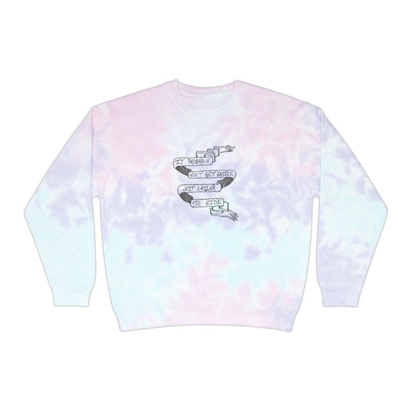 The Front Bottoms Tie Dye Sweatshirt - Wake Up Indie Rock Tie Dye Style! - Unisex Tie-Dye Sweatshirt