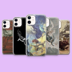 Fallen angels Phone Case Rebel Lucifer Cover for iPhone 17Pro, 17, 16, 15, 14, 13, 12, Samsung S25, S24Fe, S23, A16, A56, Pixel 10 Pro XL, 9