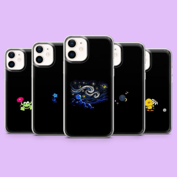 Minimalist Style Phone Case Black Minimalism Cute Simple Cover for iPhone 15, 14, 13, 12, 11,Samsung S24, S23FE, S22,A15,A54,A25,A14,Pixel 8