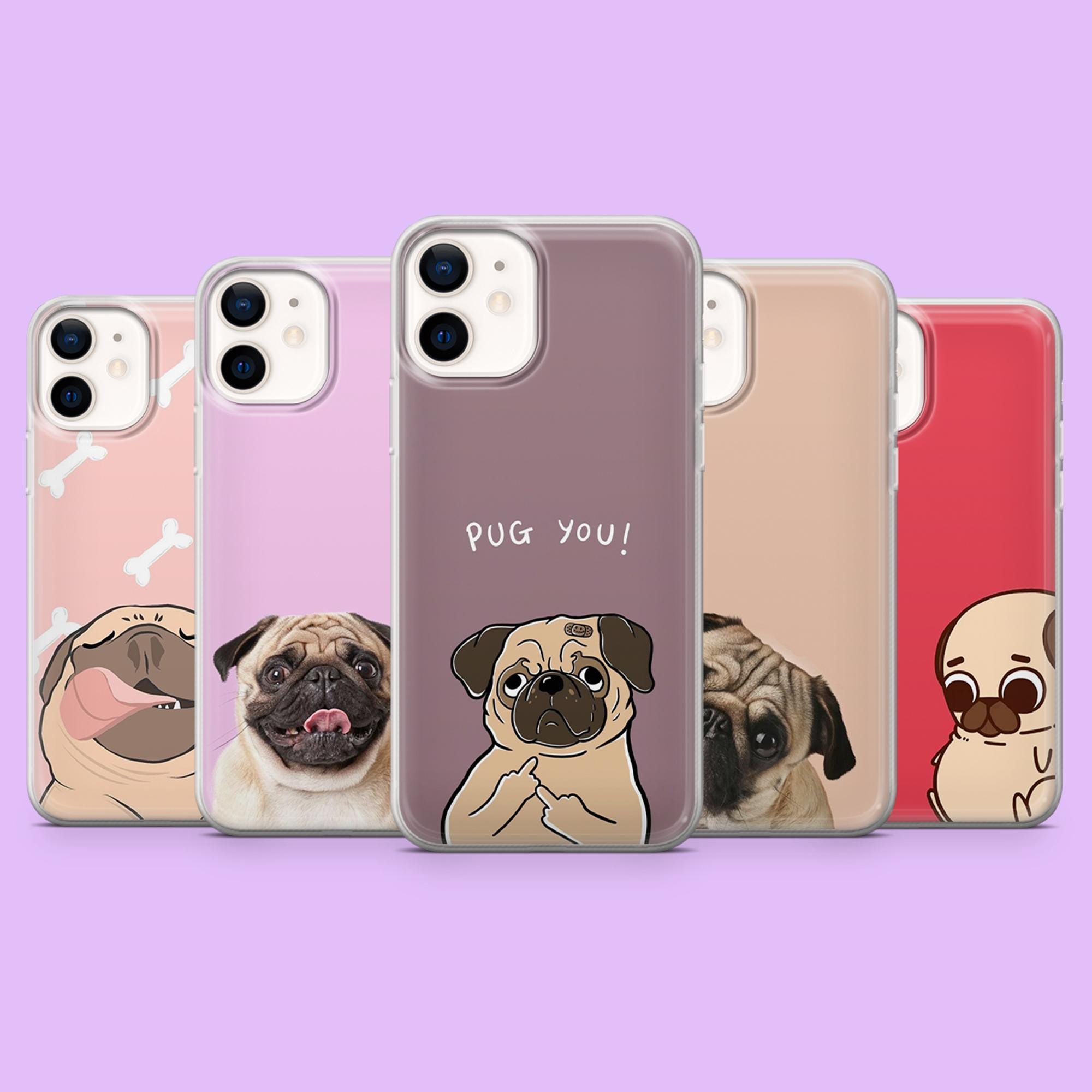 Pug Phone Wallet - Etsy