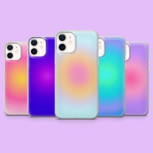 Aura Handytasche Harmony Spiritual Colors Cover für iPhone 16, 15, 14, 13, 12, 11, Samsung S25Ultra, S24, S23, S22, A16, A55, A35, Pixel 9Pro