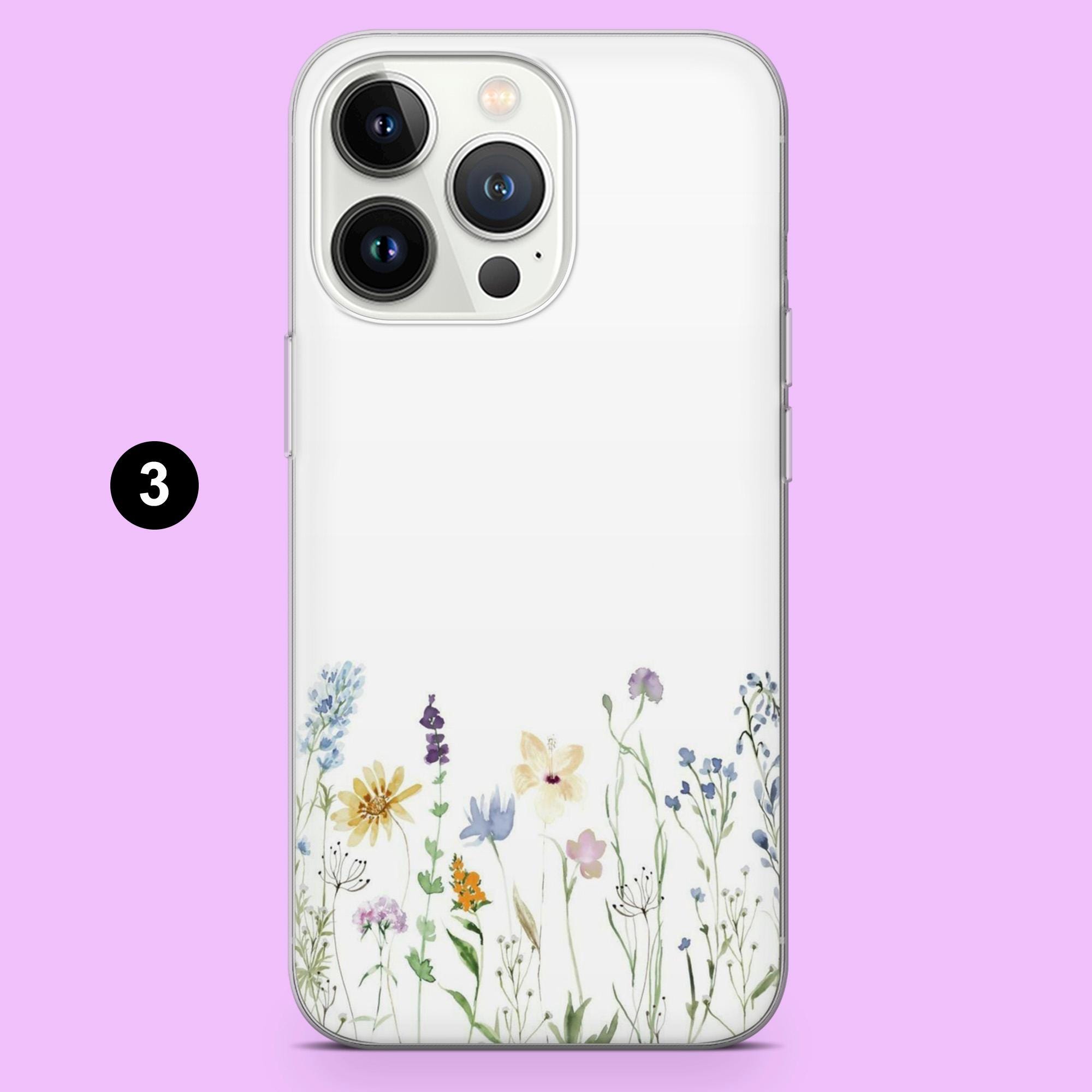 Cell Phone Case Spring Wildflower Phone Case Cute Spring Simple Floral Cover for iPhone 17 ...
