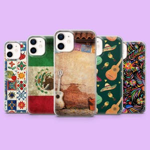 Mexican aesthetic Phone Case Mexico Cover for iPhone 17Pro, 16, 16Pro, 15, 14, 13, Samsung S25, S24Fe, S23Fe, A16, A56, Pixel 10, 9Pro, 8A