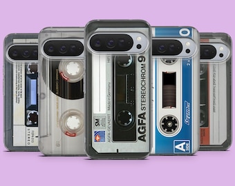 Retro Phone Case Walkman Cassette Cover for Google Pixel 10, 10Pro, 9Pro, 9A, 9, 8A, 7, 6A, Samsung S26Ultra, S25Fe, A17, A16, A56, Pixel 10
