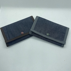 Pochette carte grise cadeau fête des père Noël , voiture, fait main
