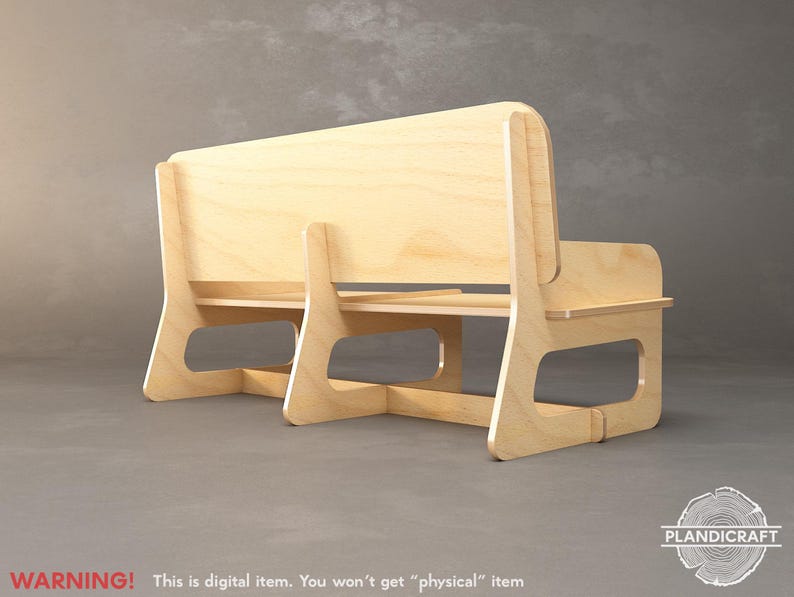 Flat Pack Scandinavian Furniture Reference: Digital Cnc File Candy Sofa Frame Scandinavian Style