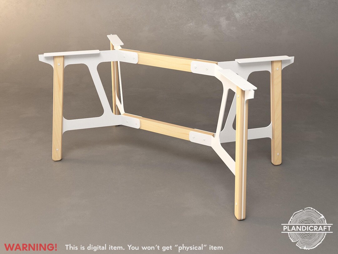 Digital File: RIO Table Base | Minimalist | Sheet Metal and Wood ...
