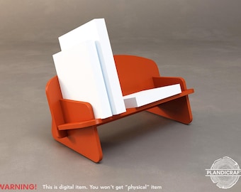 CHA Bookcase | Digital Item | Customizable | Book Stand