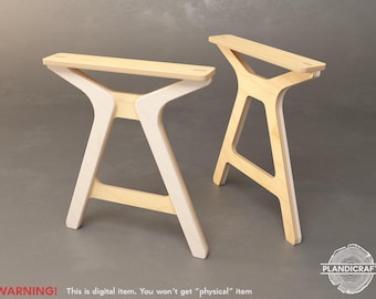 FARMY Table Legs | Digital Item | Customizable | Plywood Table Legs ...
