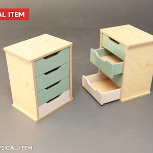 Digital CNC File: DUDU Drawer  (Customizable)
