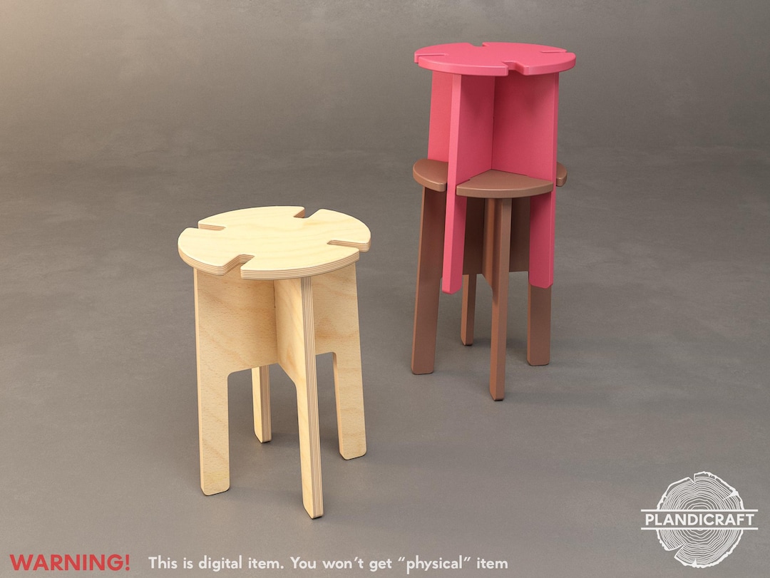 Digital CNC File: STCKIE Stackable Stool | Living Room Furniture Design ...