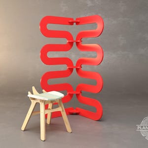 WAVY Separation | Room Divider | Digital File | Separation | Backdrop