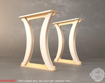 FARME Mid-Century Plywood Table Legs CNC File (Digital Item)