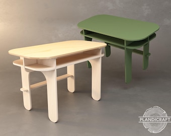 CANDY Desk | Digital Item | Office Table | Customizable  | CNC File | Dxf - Dwg - STL File