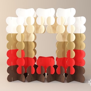 OU2 Modular System Room Dividers | Digital File | Separation | Backdrop