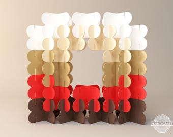 OU2 Modular System Room Dividers | Digital File | Separation | Backdrop