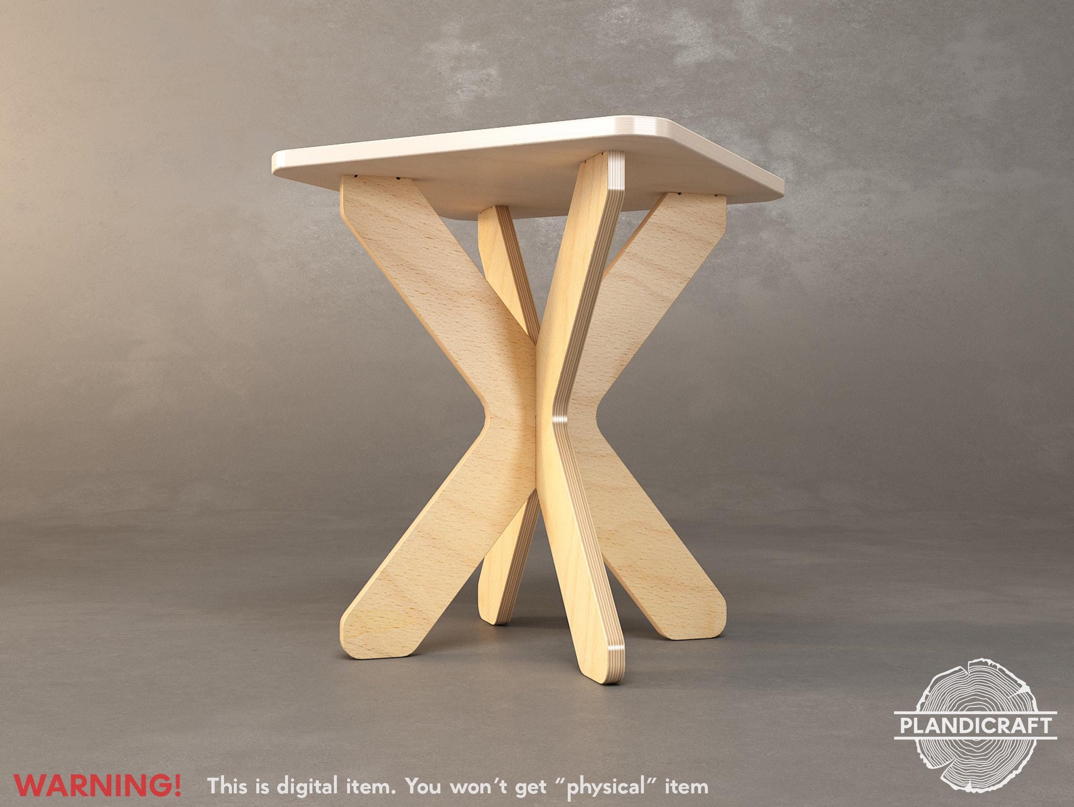 ビーチ材 プライウッド サイドテーブル 台 ラック スツール コンソール