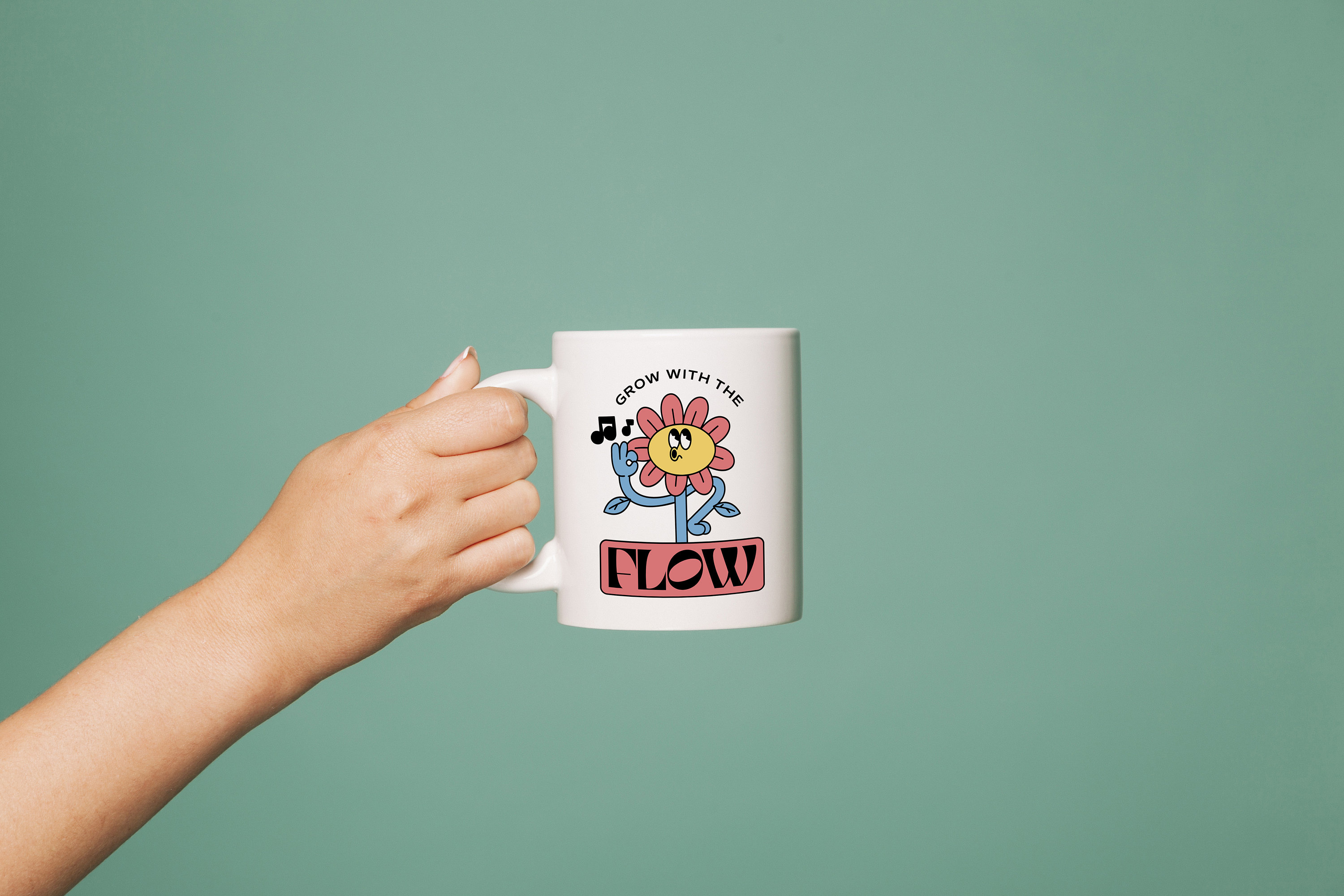 positive-vibes-svg-daisy-svg-trendy-svg-grow-with-the-flow-motivational