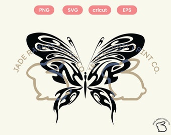 Y2k Butterfly Svg - Trendy Butterfly Png - Svg File for Cricut - Butterfly Shirt Png - Butterfly Clip Art - Butterfly Silhouette