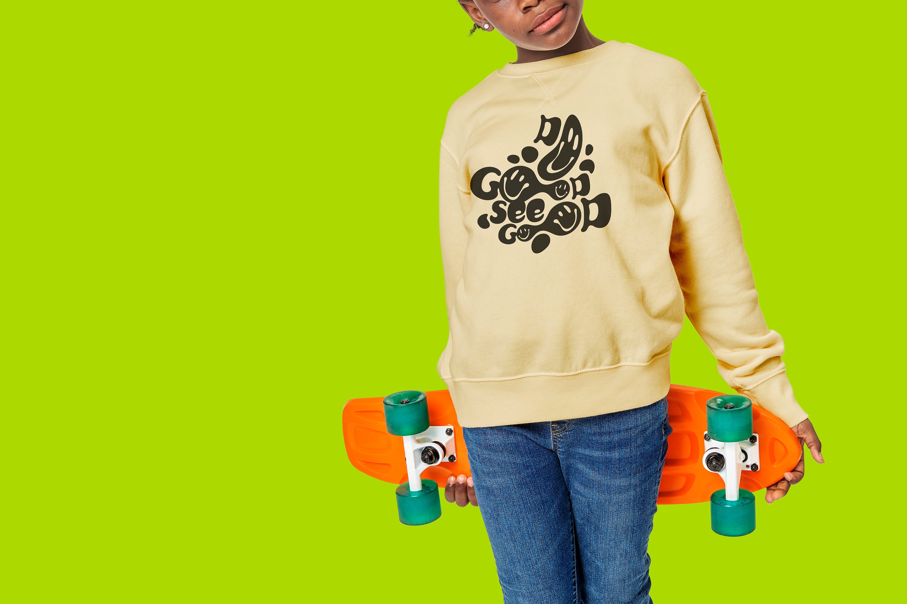 Distorted Smiley Svg Groovy Happy Face Svg Do Good See Good Trippy ...