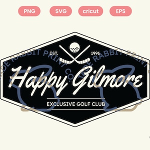 Golf Svg - Happy Gilmore Svg - Funny Golf Svg - Golf Tshirt Design - Golf Dad Svg - Sports Svg - Gift for Him - Instant Download - Clip Art