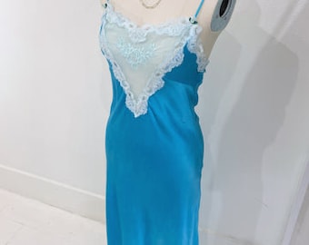 The Aquamarine Slip Dress