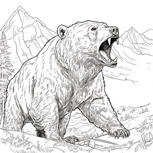 20 Wildlife Coloring pages image 10