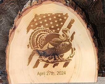 Turkey Fan/Beard Plaque