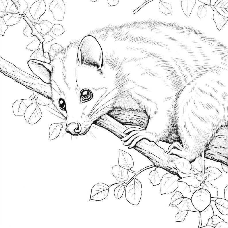 20 Wildlife Coloring pages image 3