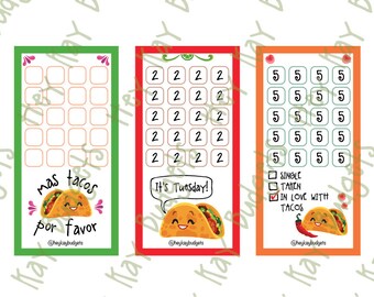 Mini-défis économiques Taco Love - PDF imprimable