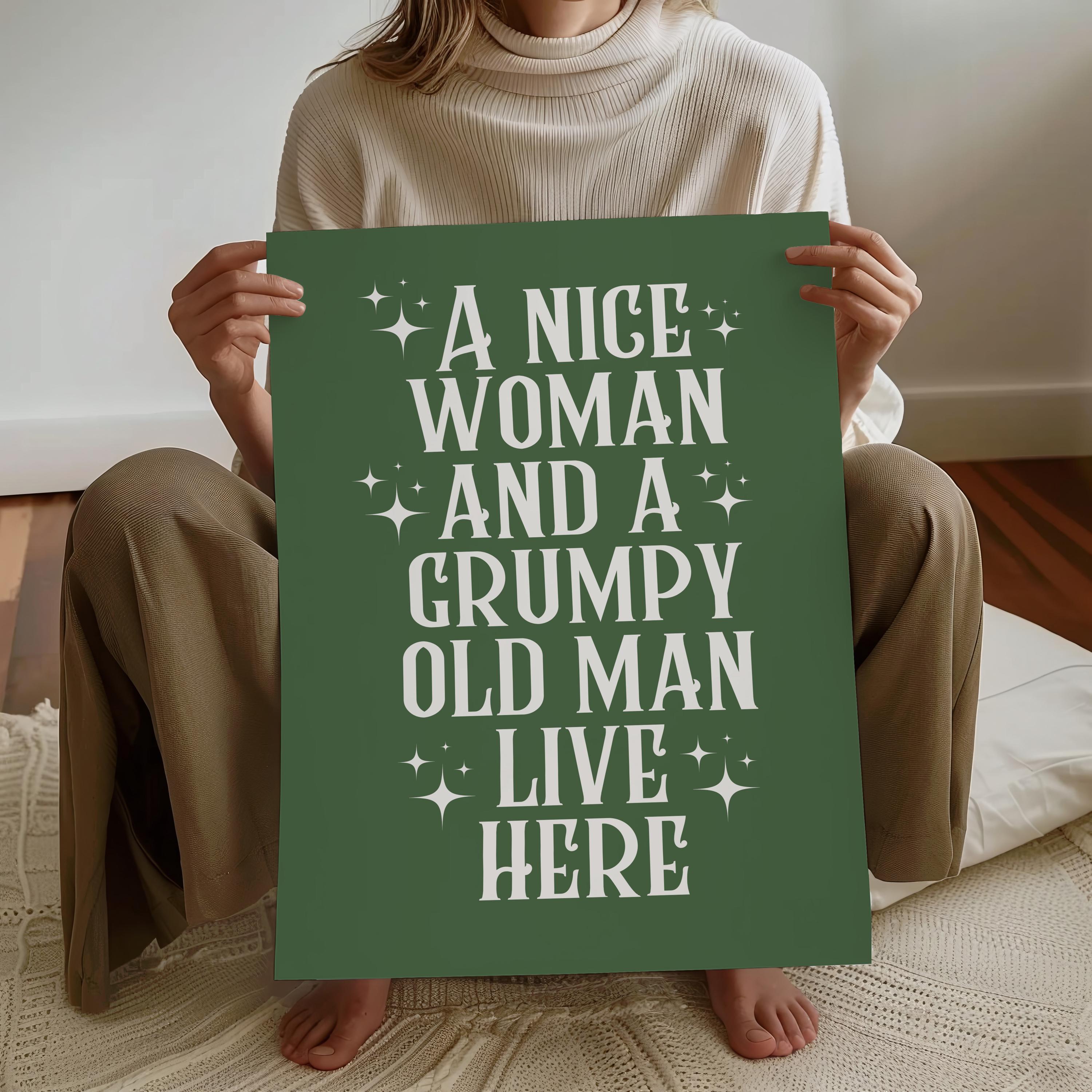Tazza Da 325 Ml Con Scritta 'A Grumpy Old Man' - Idea Regalo Umoristica Per 50 Anni