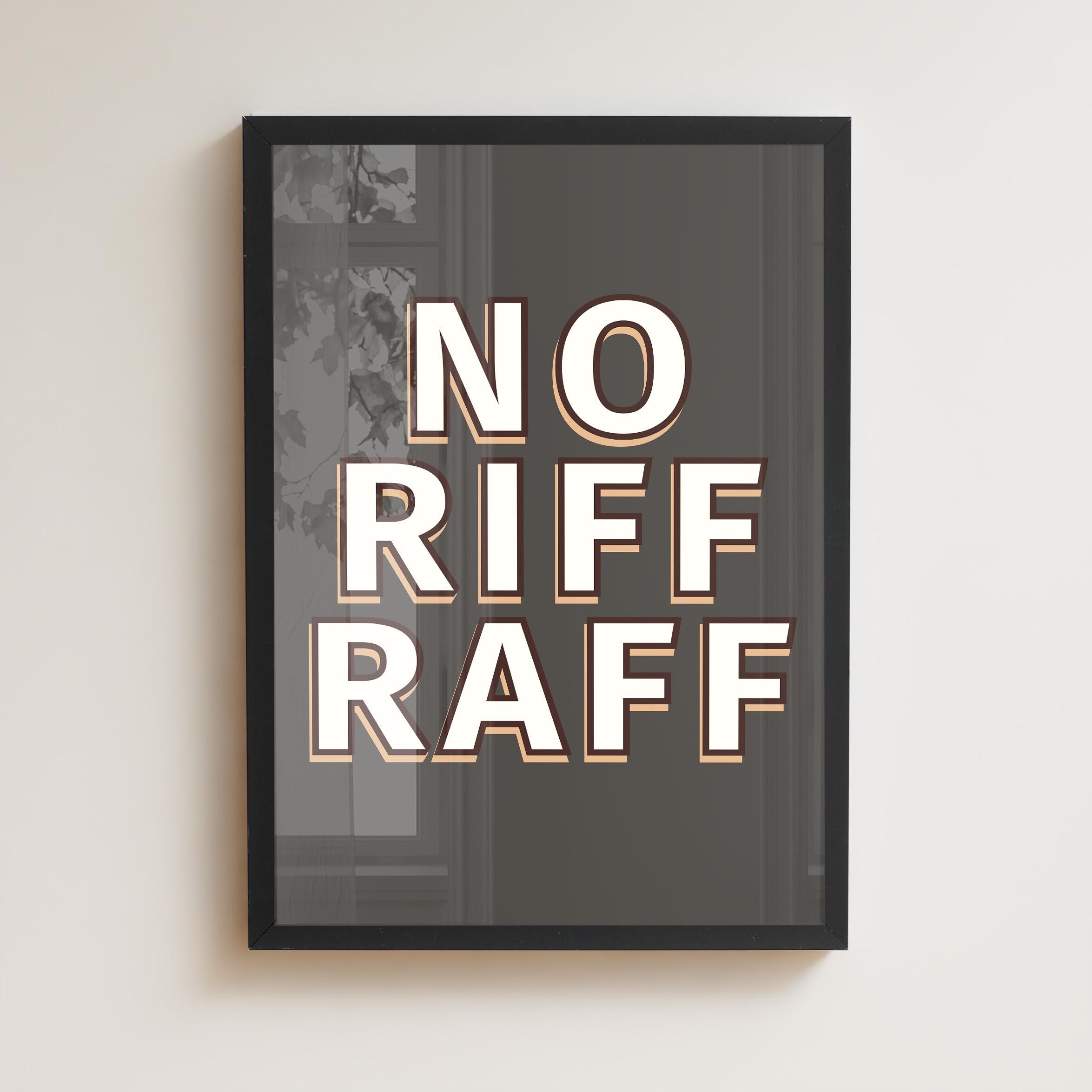No Rif Raf Pictures No Riff Raff Poster