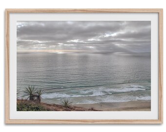 California Coast Fine Art Photography Print: Moody Ocean Seascape, Southwest Beach Wall Art