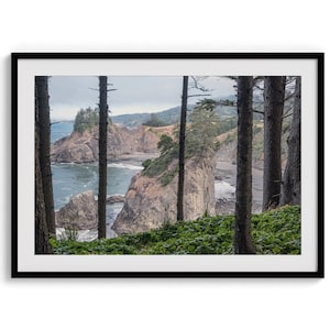 Oregon Coast Photography Print: Pacific Northwest Beach Landscape