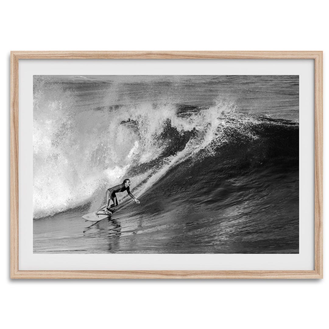 Maui Black and White Surf Photography Print: Hawaii Big Wave Wall Art ...