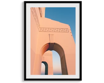Griffith Observatory Print: Los Angeles Art Deco Architecture