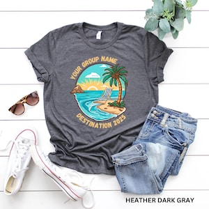 Custom Family Vacation T-Shirt: Matching Group Trip Shirts