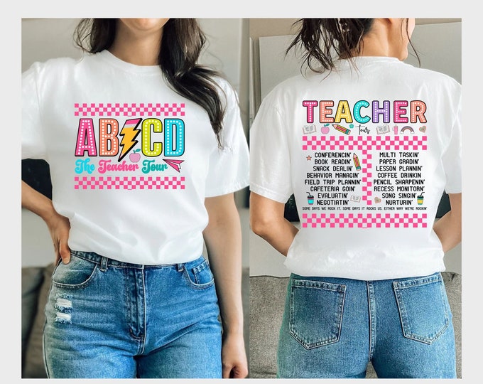 Reading Teacher T-Shirt For Women - Kindergarten & Book Lover Tee, Fun Read Design | Comfortable Cotton Blend Top