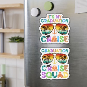 Graduation Trip Cruise Door Magnet Personalized  Cruise Magnets Family Trip Cruise Magnet Graduation Trip Door Magnet