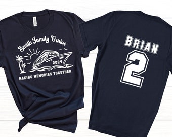 Custom Family Cruise 2024 Shirt: Matching Vacation Tee