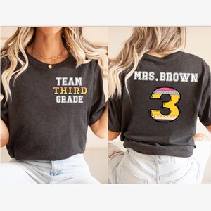3rd Grade Teacher Shirt, Back To School Shirt, Third Grade Teacher Shirt Teacher Shirts 3rd Grade Team, 3rd Grade Shirt, Third Grade Shirt