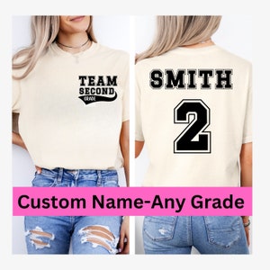 2nd Grade Teacher Shirt, Back To School Shirt, Second Grade Teacher Shirt Teacher Shirts 2nd Grade Team, 2nd Grade Shirt, Second Grade Shirt