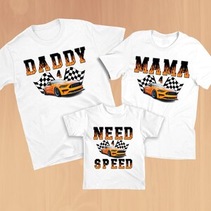 Need Four Speed Racecar Birthday Shirt, Racing Birthday Shirt, 4th Birthday T-Shirt, Fast Four Birthday party, Birthday Boy Shirt