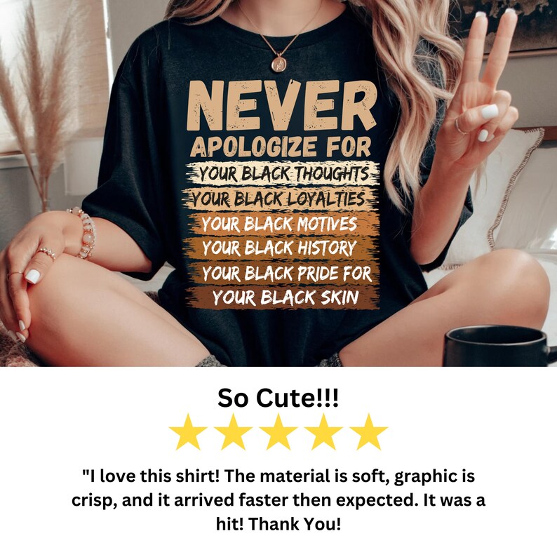 Black History Shirt: Melanin Pride Tee - Black Woman Gift image 5